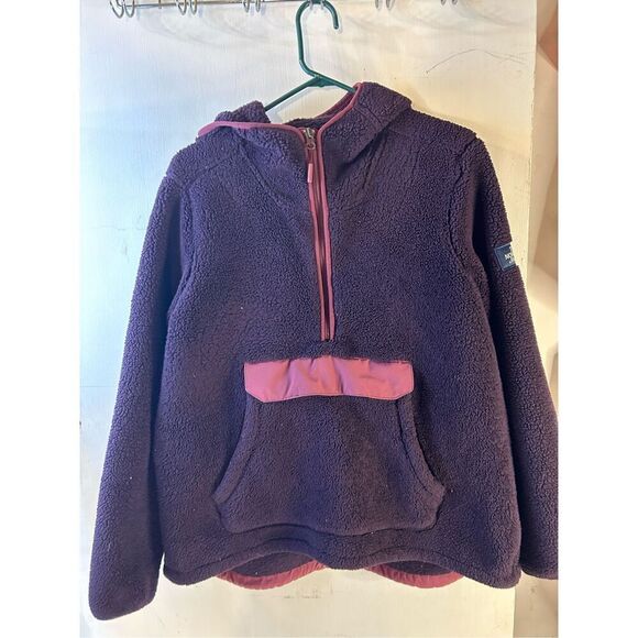 The North Face Jackets & Blazers - North Face Sherpa cozy Pull Over  1/4 zip xl purples Jacket